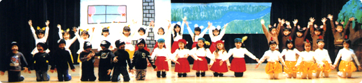 大阪市東成区｜今里｜聖美幼稚園｜音楽・劇（ひなまつり発表会）
