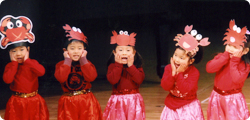 大阪市東成区｜今里｜聖美幼稚園｜音楽・劇（ひなまつり発表会）
